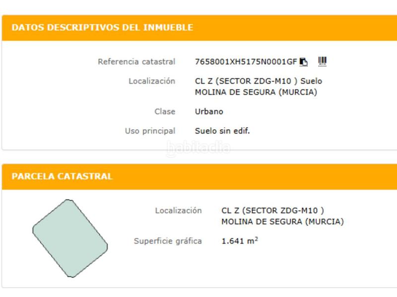 Foto b45ea34c-aa0a-4886-ac91-b72ba24c809d. Terreny residencial a San Miguel Molina de Segura