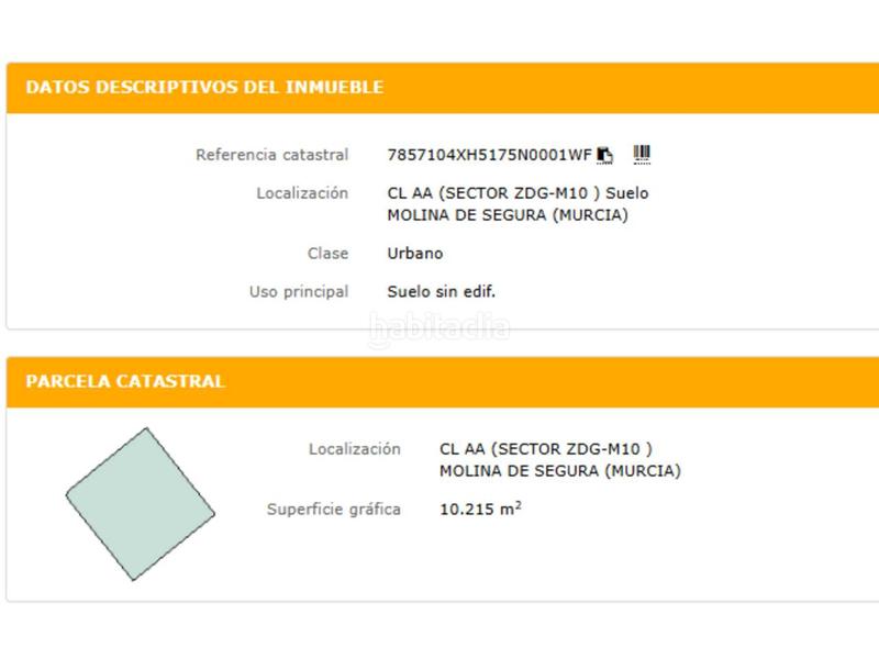 Foto c5c448ad-576f-4df0-a0e5-5fc666a02fe0. Terreny residencial a San Miguel Molina de Segura