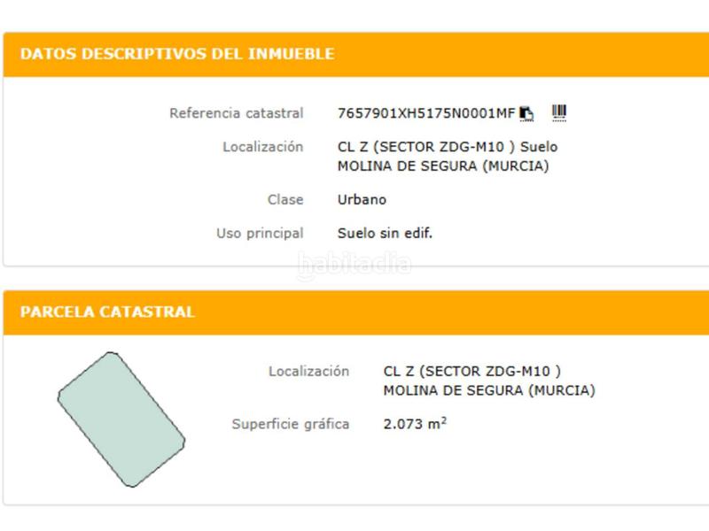 Foto dbb927cb-ff04-4599-9772-969ca12f3029. Terreny residencial a San Miguel Molina de Segura