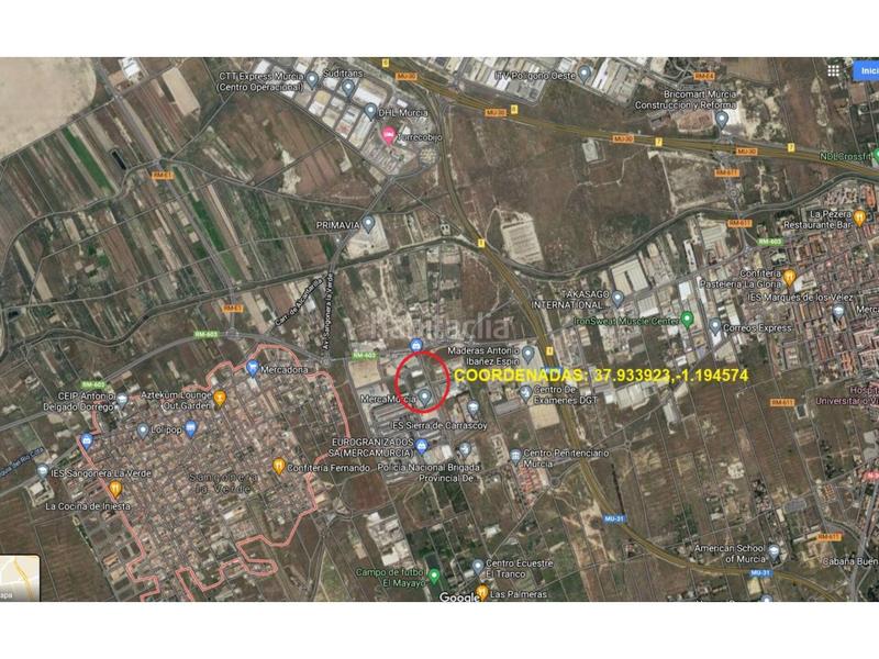 Foto 2a2d3534-d9b8-4acf-bed8-44c950cd0a11. Industrial plot in El Palmar Murcia