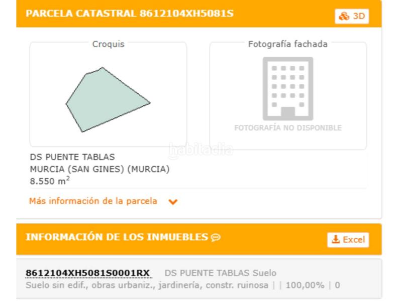 Foto b9fafee9-0f1a-42a4-9c13-a8ca73a0f0a9. Area edificabile industriale in San Ginés Murcia