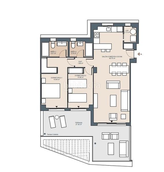 Foto 5225cd71-b2d5-484e-a01b-a5cce9ee0783. Apartamento  para disfrutar con los 5 sentidos en Rincón de la Victoria