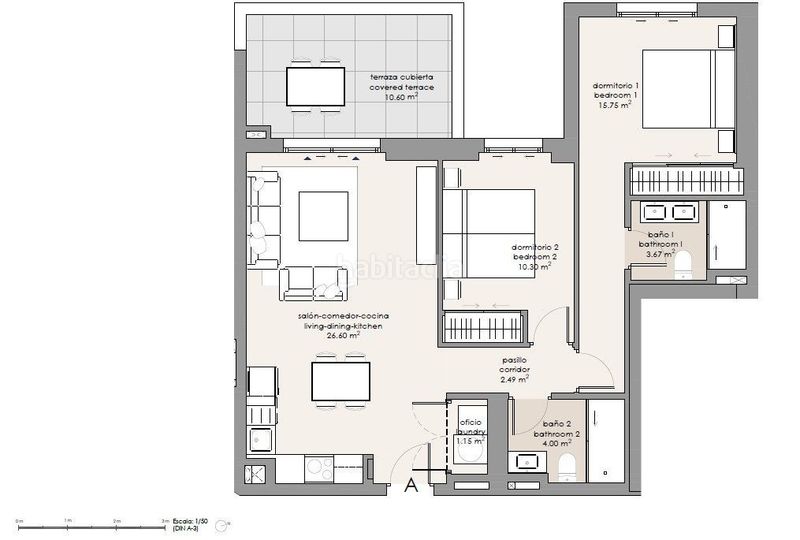 Foto 23f9651d-12c6-47e8-a615-17a0f06fa040. Apartament amb calefacció piscina a Mezquitilla