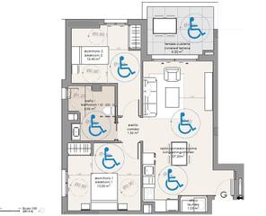 Apartament  Andalucía. Apartamento adaptado a unos metros del mar