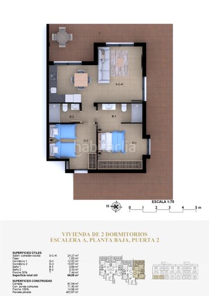 Foto a94029ef-cb3d-4c01-a8f5-4e473d3b4de8. Apartamento en El Montgó Dénia