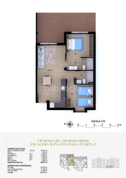 Foto fd16c120-ddc3-4343-bbef-b1f4a020c657. Apartamento en El Montgó Dénia