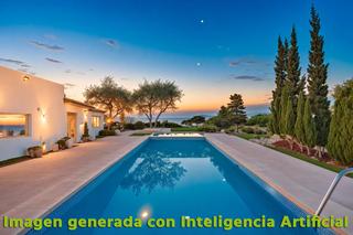 Chalet à Calle romani del 1. Vista al mar excepcional, a un precio sin rival.
