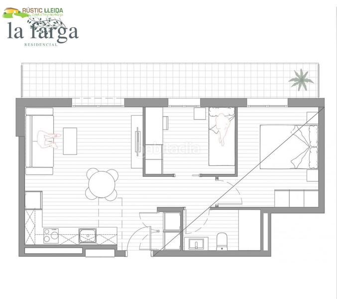 Foto 8938108f-f245-4050-89dc-4a54b7d90b22. Appartamento con riscaldamento parcheggio in Balàfia Lleida