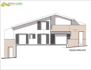 Residential Plot in Sidamon. Parcela con proyecto de chalet en sidamunt.