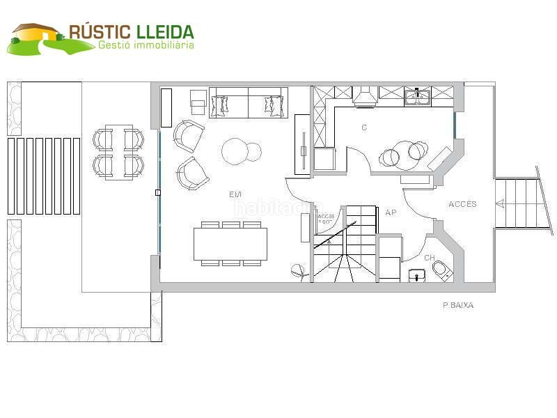Foto e29f95a5-13c5-4433-bbd1-eaa68b9faf82. Casa adossada amb aparcament a Castellserà