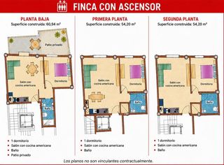 Pis a La Caleta - La Viña. Oportunidad de inversión en el corazón de cádiz lote de 3 vivien