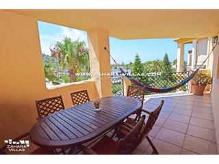 Attique  Jardines de zahara. Ático dúplex en atlanterra con terrazas, vistas parciales al mar