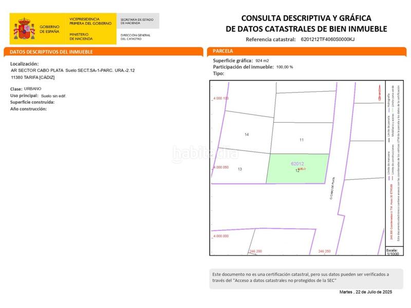 Foto 037699ac-9e64-4c48-9652-79f7cce95cca. Terreno residenziale in Atlanterra Zahara de los Atunes