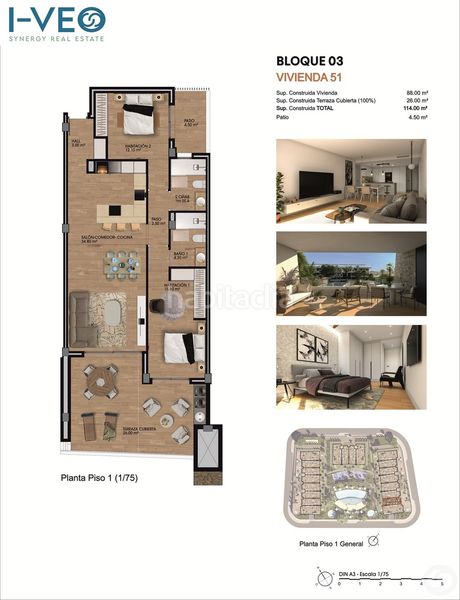 Foto 3c58c957-c733-48c4-8ea9-009a7918df22. Piso exclusivo apartamento en font del llop golf club con 2 dormitorios, terraza con vistas y fabulosas áreas comunes. vive rodeado de en Monforte del Cid
