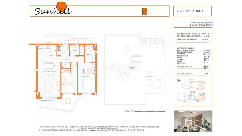 Foto 5ddb6173-c6ce-4591-8ed5-8b46ffde30b7. Dachwohnung mit parking pool in Los Pacos Fuengirola