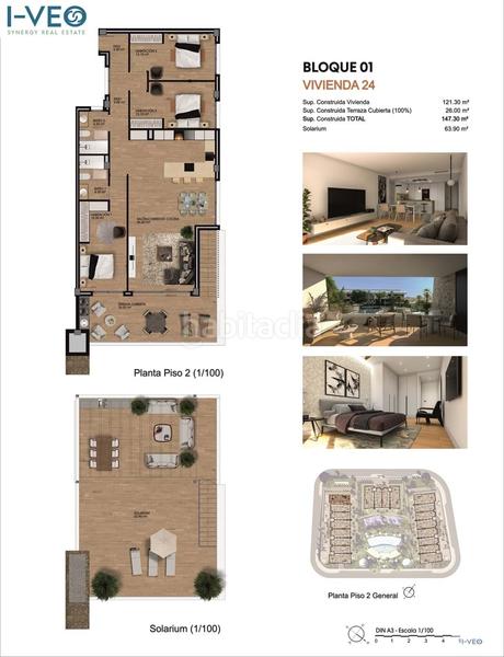 Foto 99e22811-579a-4e25-82b7-5b2b93b8eb18. Ático exclusivo ático en font del llop golf club con 3 dormitorios, solárium privado y fabulosas áreas comunes. vive rodeado de lujo, na en Monforte del Cid