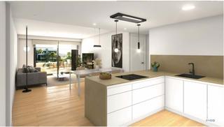 Piso en Monforte del Cid. Apartamento de 2 dormitorios en primera planta con amplia terraz