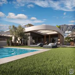 Haus in Balcón de Finestrat-Terra Marina. Villas de lujo en finestrat con piscina privada, solárium, ascen