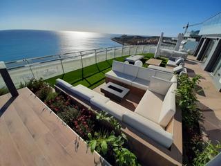 Rent Penthouse in Cabo de las Huertas. Ático en alquiler en alicante norte
