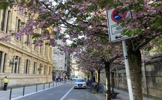Autoparkplatz in Área Romántica