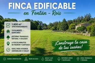 Residential Plot in Rois. Terreno en venta en compostela  rois
