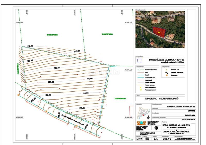 Foto 88adfef4-19a5-44b8-8fe7-453d9ba79fc9. Wohngrundstück in calle vilafranca conflent cp1f 26 in Cervelló