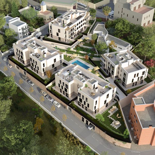 Foto 4d11c6c4-f9a4-4a18-bcb4-9d7da727a16f. Planta baja 92m<sup>2</sup> en carrer de valentí almirall 1 obra nueva en el papiol: pisos con jardín, terrazas y piscina comunitaria en Papiol (El)