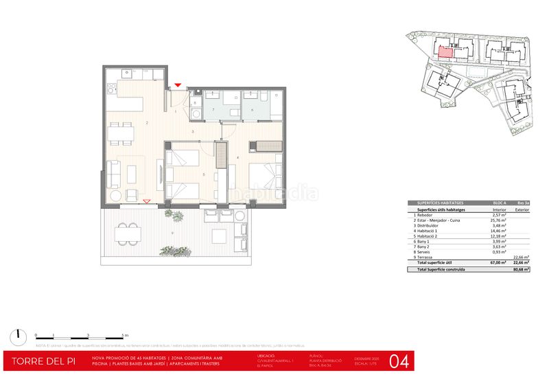 Foto 8d3e1ae7-e12e-4810-940e-e4874f671c4e. Planta baja 92m<sup>2</sup> en carrer de valentí almirall 1 obra nueva en el papiol: pisos con jardín, terrazas y piscina comunitaria en Papiol (El)