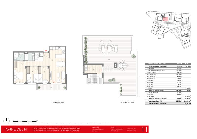 Foto 93bfc069-1a4c-4d79-a4d9-88a42171b69a. Planta baja 92m<sup>2</sup> en carrer de valentí almirall 1 obra nueva en el papiol: pisos con jardín, terrazas y piscina comunitaria en Papiol (El)