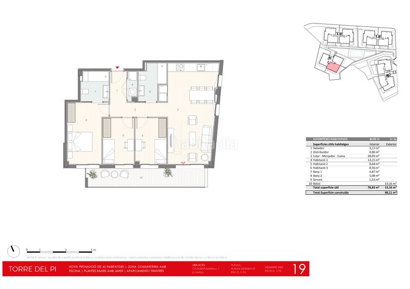 Foto b6719e77-17e1-48c9-bf27-b71a61fb0a02. Planta baja 92m<sup>2</sup> en carrer de valentí almirall 1 obra nueva en el papiol: pisos con jardín, terrazas y piscina comunitaria en Papiol (El)