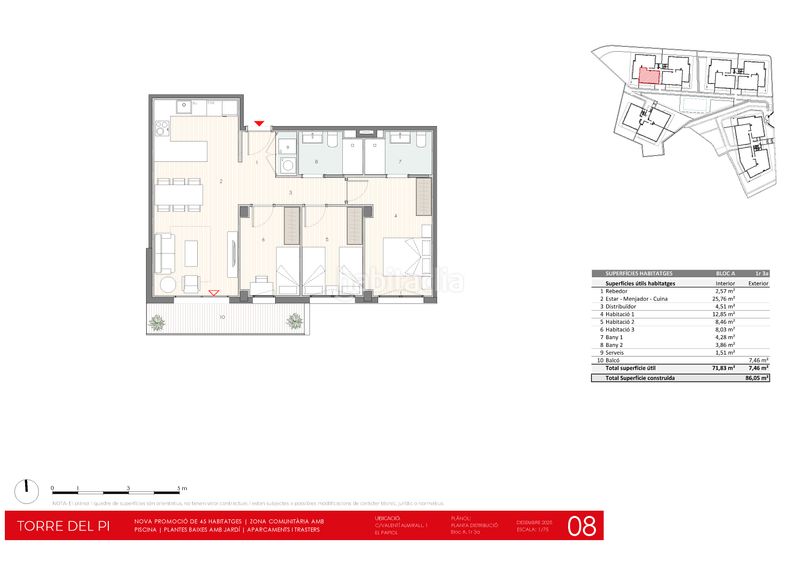 Foto eea9fb67-2f6d-4ca9-880f-4d1bea8121f3. Planta baja 92m<sup>2</sup> en carrer de valentí almirall 1 obra nueva en el papiol: pisos con jardín, terrazas y piscina comunitaria en Papiol (El)