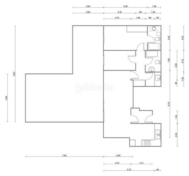 Foto 047ab86b-3634-44af-b947-2406a7233978. Planta baixa amb calefacció aparcament piscina a Viladecans