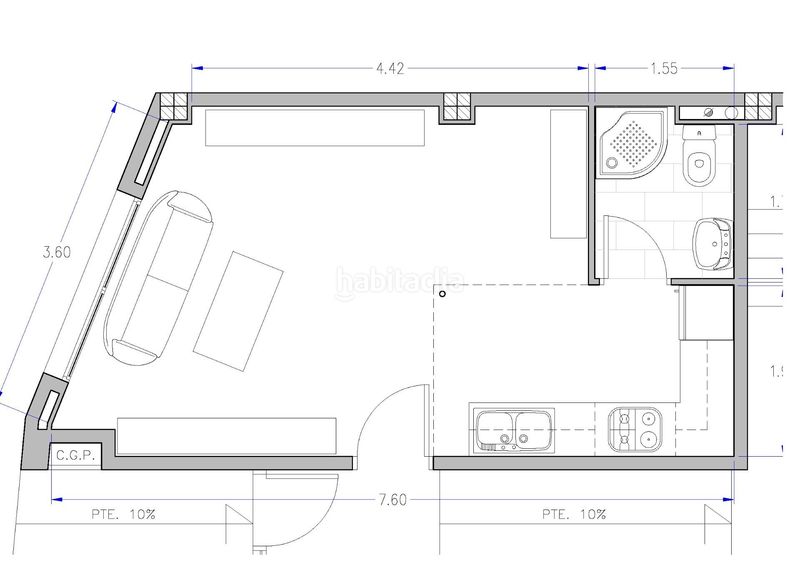 Foto 9c56358e-0797-4485-9975-9818eb94e0fb. Loft con riscaldamento parcheggio in Zona Esportiva Terrassa