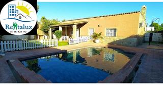 Location Maison à Carretera de Sanlúcar - Sudamérica. Espectacular chalet! piscina priv! jardín!parking!