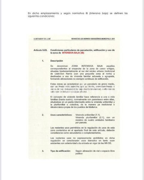 Foto c9329534-3bee-462d-801c-64208236a2b7. Terreno residencial .....gran solar urbano edificable...... en Llubí