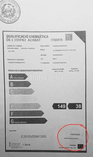 Foto 0ae77b80-d4fd-4390-96c9-e38c0ca15f89. Pis a Carolinas Bajas Alicante