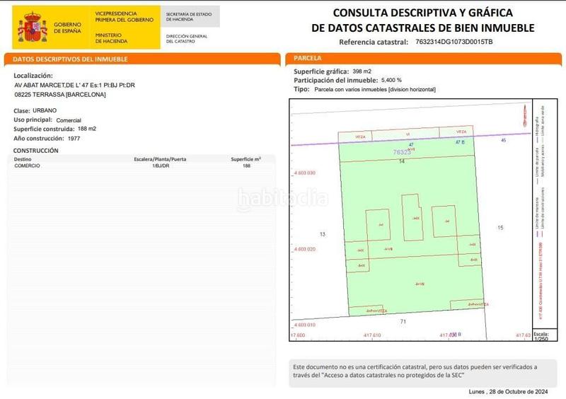 Foto a12f16c6-48af-4f39-8b92-95f87a85f03a. Geschäftsraum in San Pere Terrassa