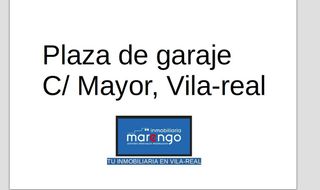 Alquiler Parking coche en Centro