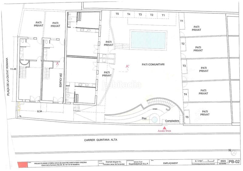Foto d3c123bb-2216-4471-af8c-9bf16e0745f8. Reihenhaus mit heizung pool in Centre Badalona