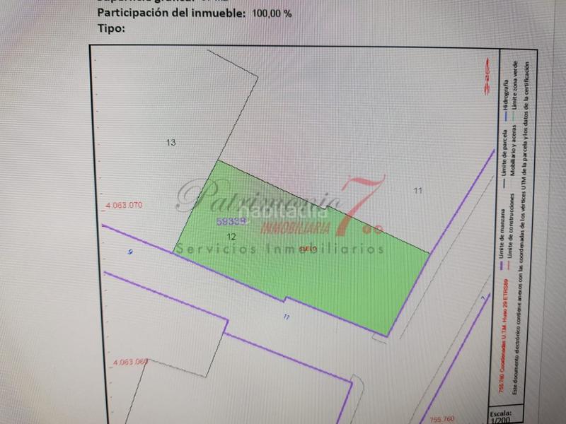Foto f0f3b2ad-e8b0-494b-8b65-671736121144. Terreno residencial parcela de 96 metros para edificar 180 metros en san miguel muy cerca de la iglesia !! en Jerez de la Frontera