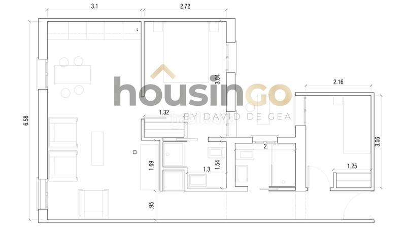 Foto a26455c5-a682-4ac0-8355-3a4cfbabbf20. Piso  en venta en calle conde de peñalver en Goya Madrid