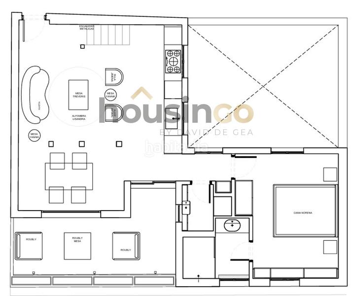 Foto 13e687e9-cfa8-4569-a95a-576a6fb0dc1b. Àtic amb calefacció a Justicia-Chueca Madrid