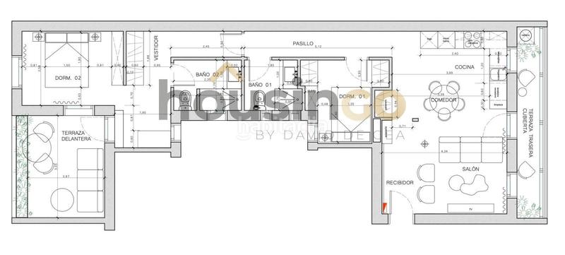 Foto 74cf9171-79c0-4368-8fa5-de1f68c24ec8. Dachwohnung mit heizung in Recoletos Madrid