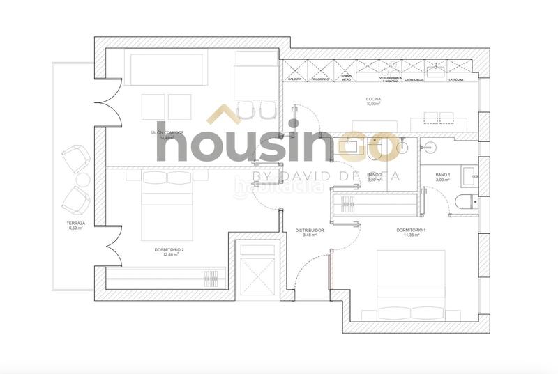 Foto 10d6961f-53e9-475d-8be3-a3ce60153e88. Pis amb calefacció a Lista Madrid