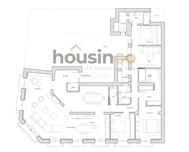 Foto fac1bf5a-303e-484b-b94e-a62600bc7fc5. Pis amb calefacció a Justicia-Chueca Madrid