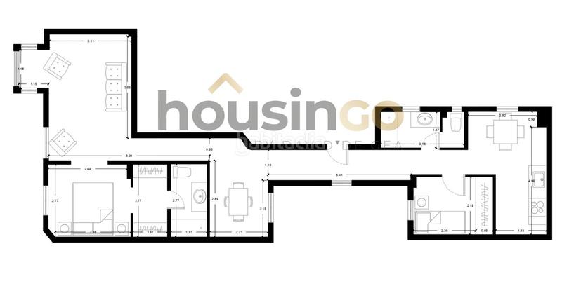 Foto a9f0d96d-608c-4282-b925-1922de67144f. Appartement avec chauffage dans Recoletos Madrid