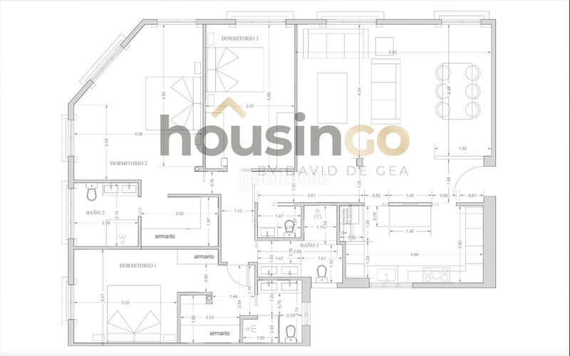 Piso en venta en calle príncipe de vergara en Madrid - Imagen 44