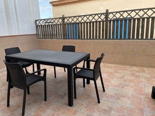 Rent Penthouse in La Caleta - La Viña. Alquiler  anual   atico  cádiz centro  2 dormitorios