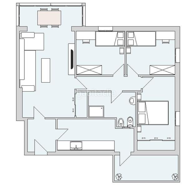 Foto 03844b41-bd03-4e41-9ccd-dd598e5cdd71. Appartamento in Barriada de Andalucía - Ardila San Fernando