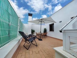 Location Appartement à La Caleta - La Viña. Alquiler temporada invernal atico loft con terraza  casco antigu